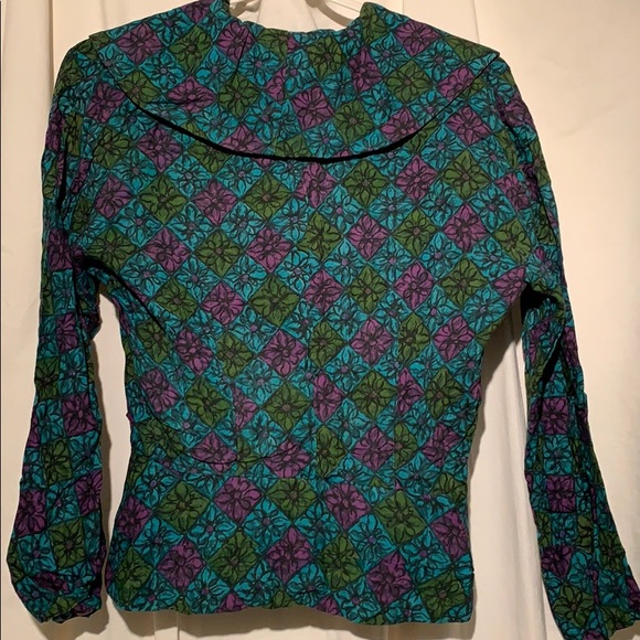 Vintage 1970’s long sleeve shirt with collar - Picture 5 of 7